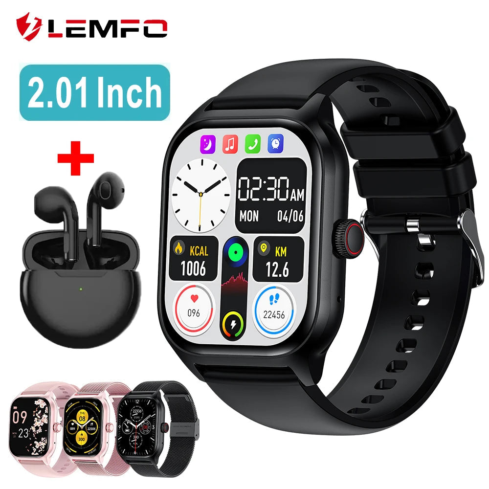 LEMFO LT10 Smart Watch 2024 – Android & Bluetooth Call