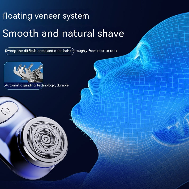 Compact Cordless Travel Razor Personal Grooming Electric Shaver