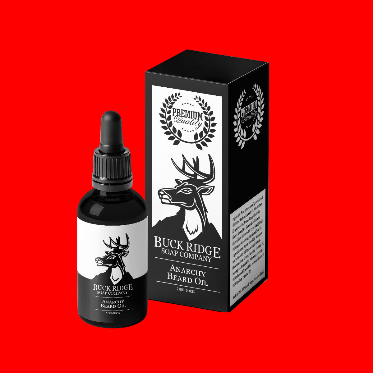 Buck Ridge Anarchy Premium Beard Oil