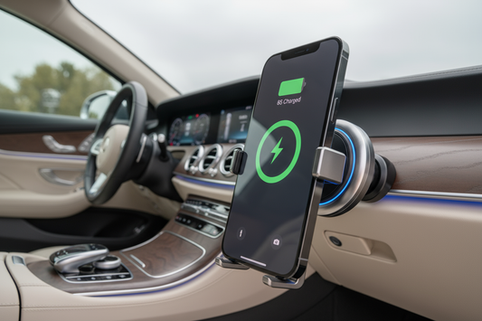 Magnetic Wireless Charger Car Mount Holder For iPhone 12 13 14 Pro Max video